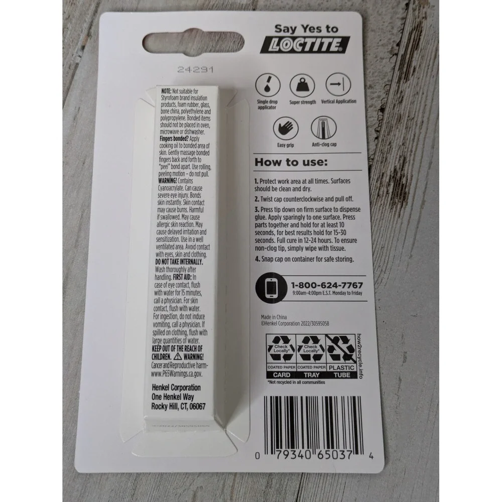 Loctite pack super